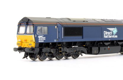 Pre-Owned Class 66434 DRS Plain Blue Compass Diesel Locomotive - DCC Fitted