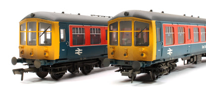 Custom Weathered Derby Lightweight 2-Car BEMU 'Test Unit Gemini' BR RTC (Original)