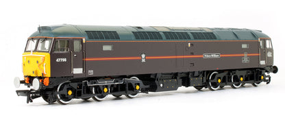 Pre-Owned 32-815Z Class 47 798 'Prince William' EWS Royal Claret Diesel Locomotive Exclusive Edition