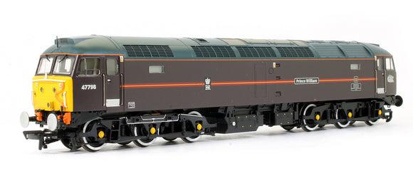 Pre-Owned Class 47 798 'Prince William' EWS Royal Claret Diesel Locomotive (DCC Fitted) Exclusive Edition