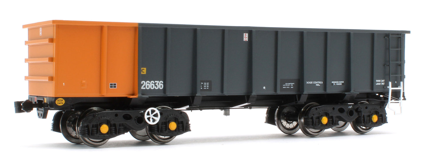 ACC2969 Set of 5 PTA - BSc South Wales Grey Wagons - Pack 2