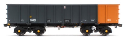 ACC2969 Set of 5 PTA - BSc South Wales Grey Wagons - Pack 2