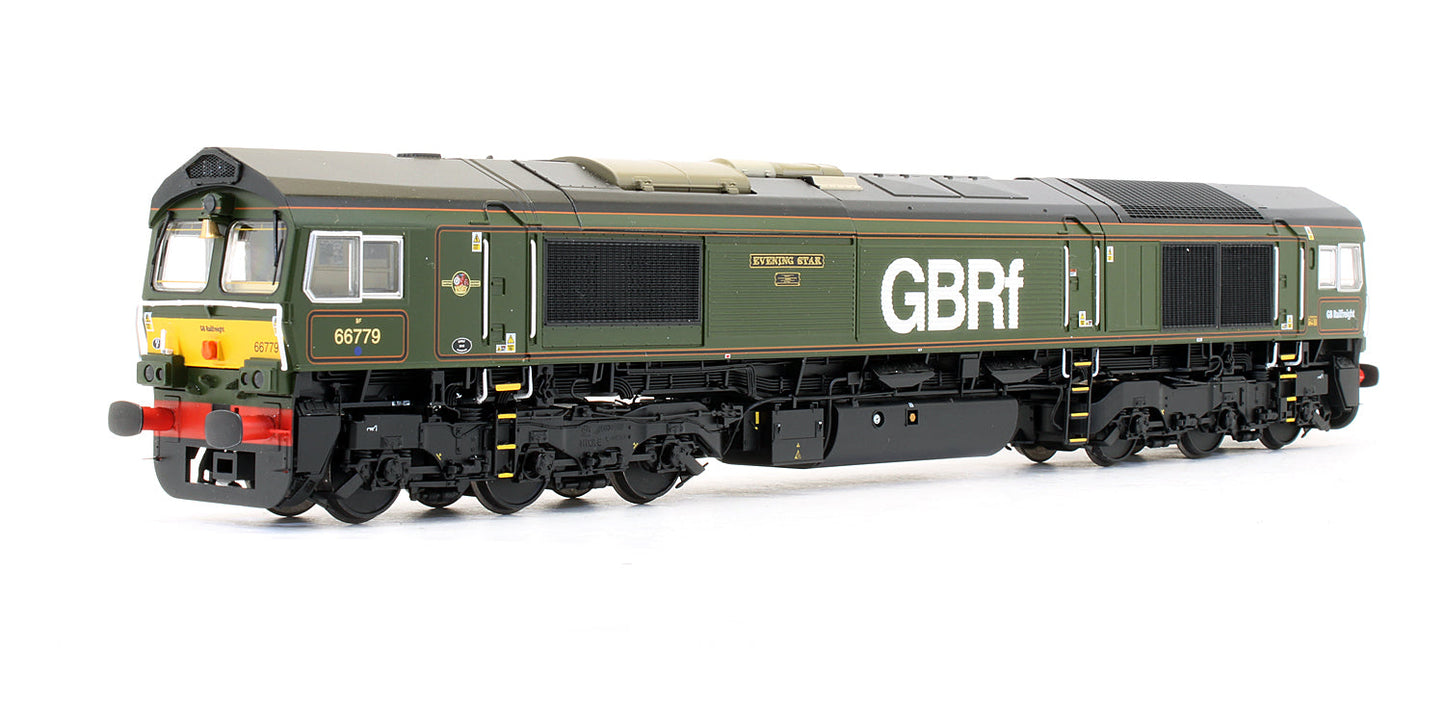 Pre-Owned ACC2637 Class 66779 'Evening Star' GBRf BR Green Diesel Locomotive - Limited Edition