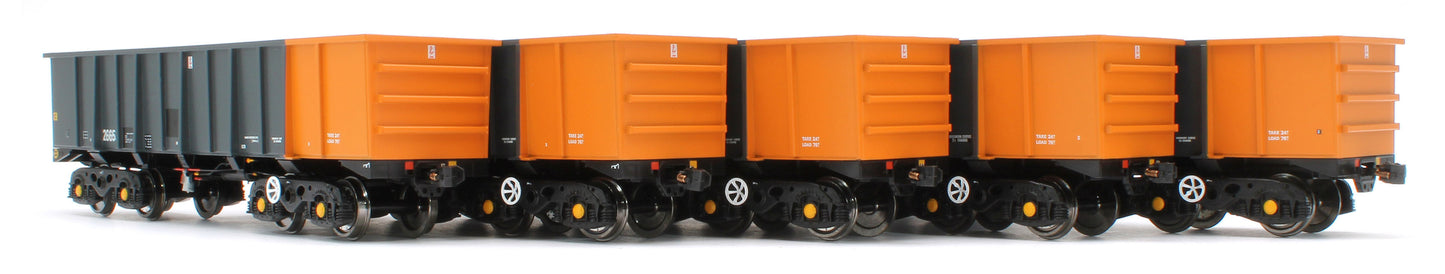 ACC2970 Set of 5 PTA - BSc South Wales Grey Wagons - Pack 3