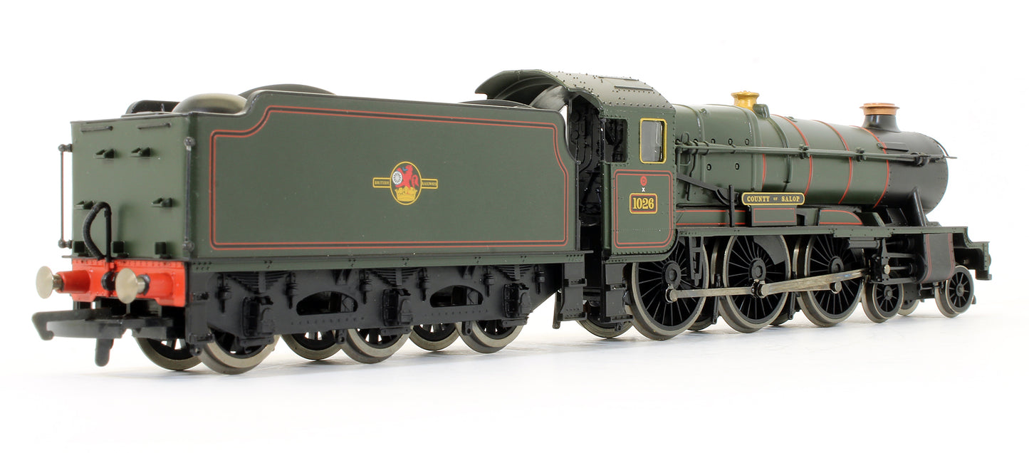 Pre-Owned BR Green 4-6-0 'County Of Salop' 1026 Steam Locomotive