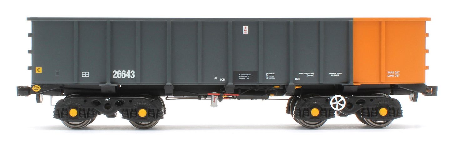 ACC2970 Set of 5 PTA - BSc South Wales Grey Wagons - Pack 3