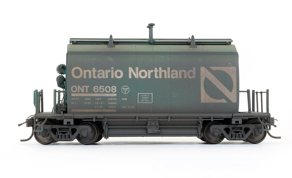 Pre-Owned NSC Barrel Ore Hopper Short - Ontario Northland #6508 (Custom Weathered)