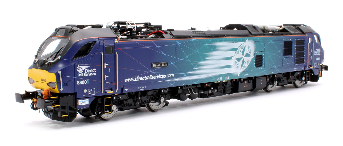 Pre-Owned 4D-088-001 Class 88 'Revolution' 88001 DRS Electro-Diesel Locomotive
