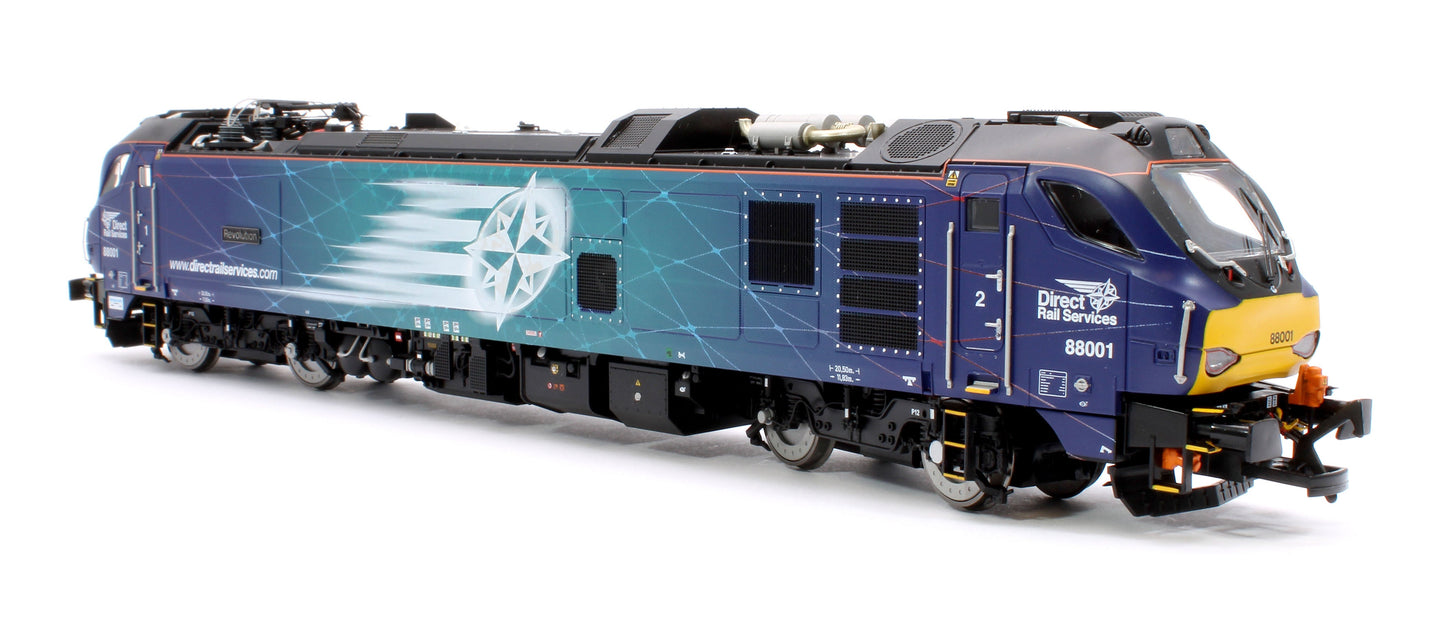 Pre-Owned 4D-088-001 Class 88 'Revolution' 88001 DRS Electro-Diesel Locomotive