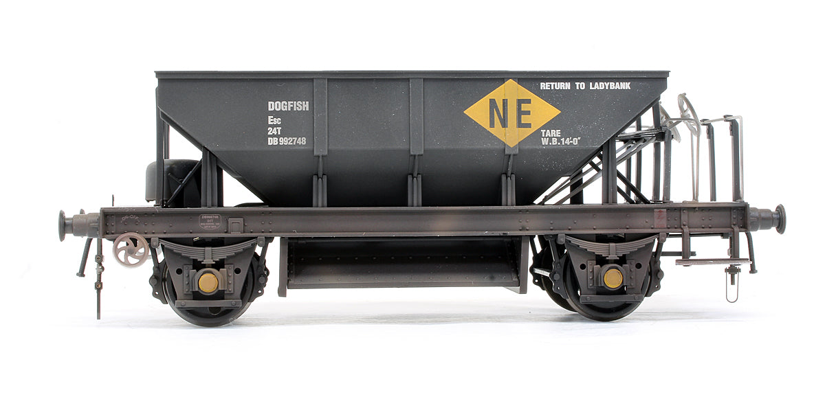 Pre-Owned BR ‘Dogfish’ Ballast Hopper BR Black DB992748 (NE markings) (Custom Weathered)