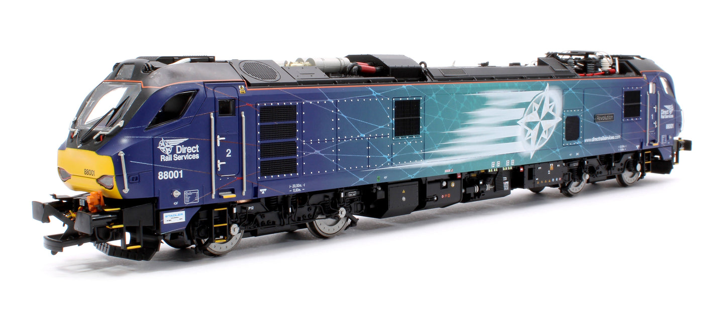 Pre-Owned 4D-088-001 Class 88 'Revolution' 88001 DRS Electro-Diesel Locomotive