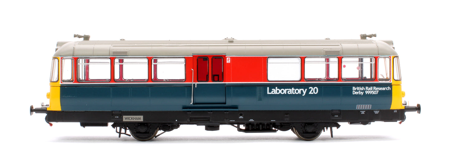 Waggon & Maschinenbau (W&M) Diesel Railbus Railway Technical Centre Red/Blue 'Laboratory 20'