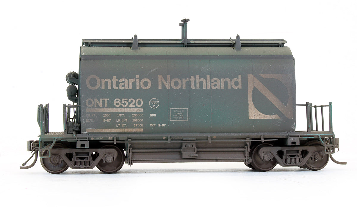 Pre-Owned NSC Barrel Ore Hopper Short - Ontario Northland #6520 (Custom Weathered)