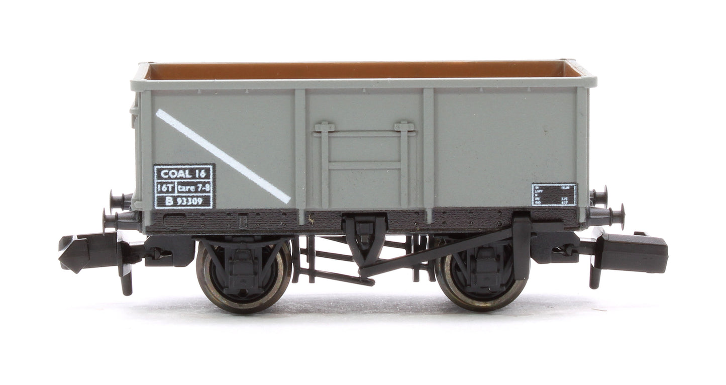 BR 16t Mineral Wagon, COAL, Unfitted, Grey