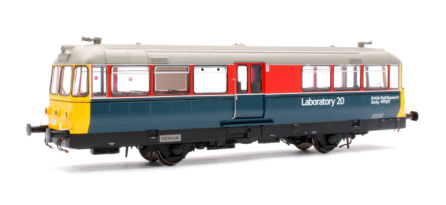 Waggon & Maschinenbau (W&M) Diesel Railbus Railway Technical Centre Red/Blue 'Laboratory 20'