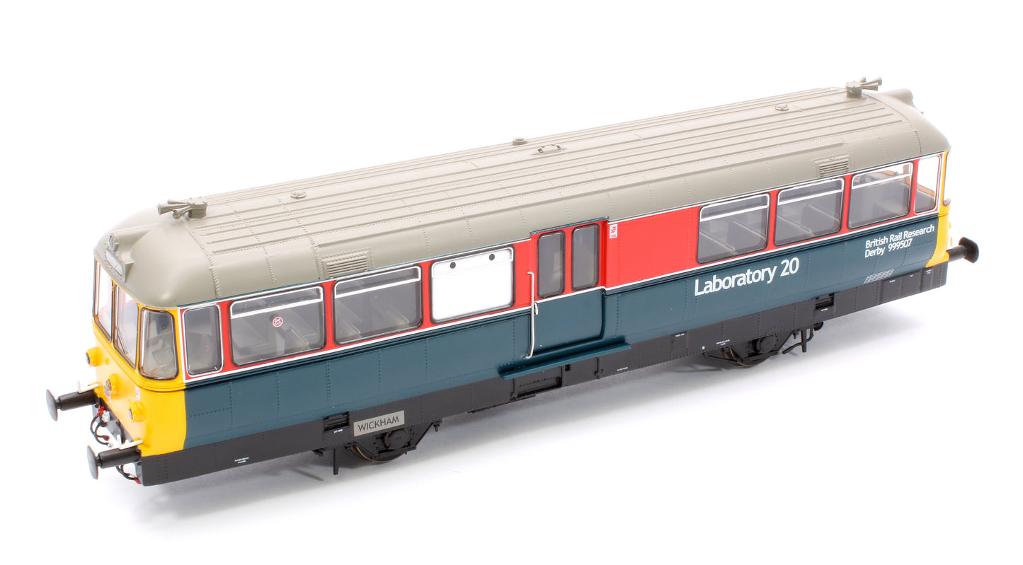 Waggon & Maschinenbau (W&M) Diesel Railbus Railway Technical Centre Red/Blue 'Laboratory 20'