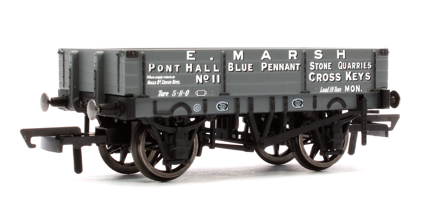 3 Plank Wagon E. Marsh Grey No.11