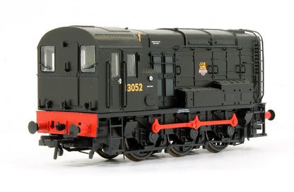 Pre-Owned Class 08 13052 BR Black Early Emblem Diesel Shunter Locomotive