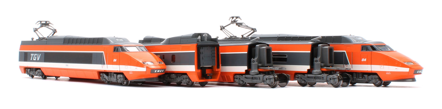 10-2083 67115 SNCF TGV Sud-Est 5 Car Powered Set IV