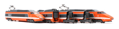 10-2083 67115 SNCF TGV Sud-Est 5 Car Powered Set IV