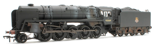 Pre-Owned 32-852ASF BR Standard 9F with BR1F Tender 92069 BR Black (Early Emblem) Weathered - DCC Sound