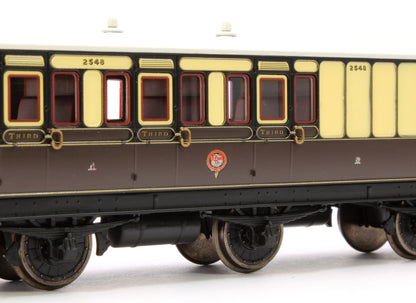 Pre-Owned 6 Wheel Coach 3rd Class GWR 2548
