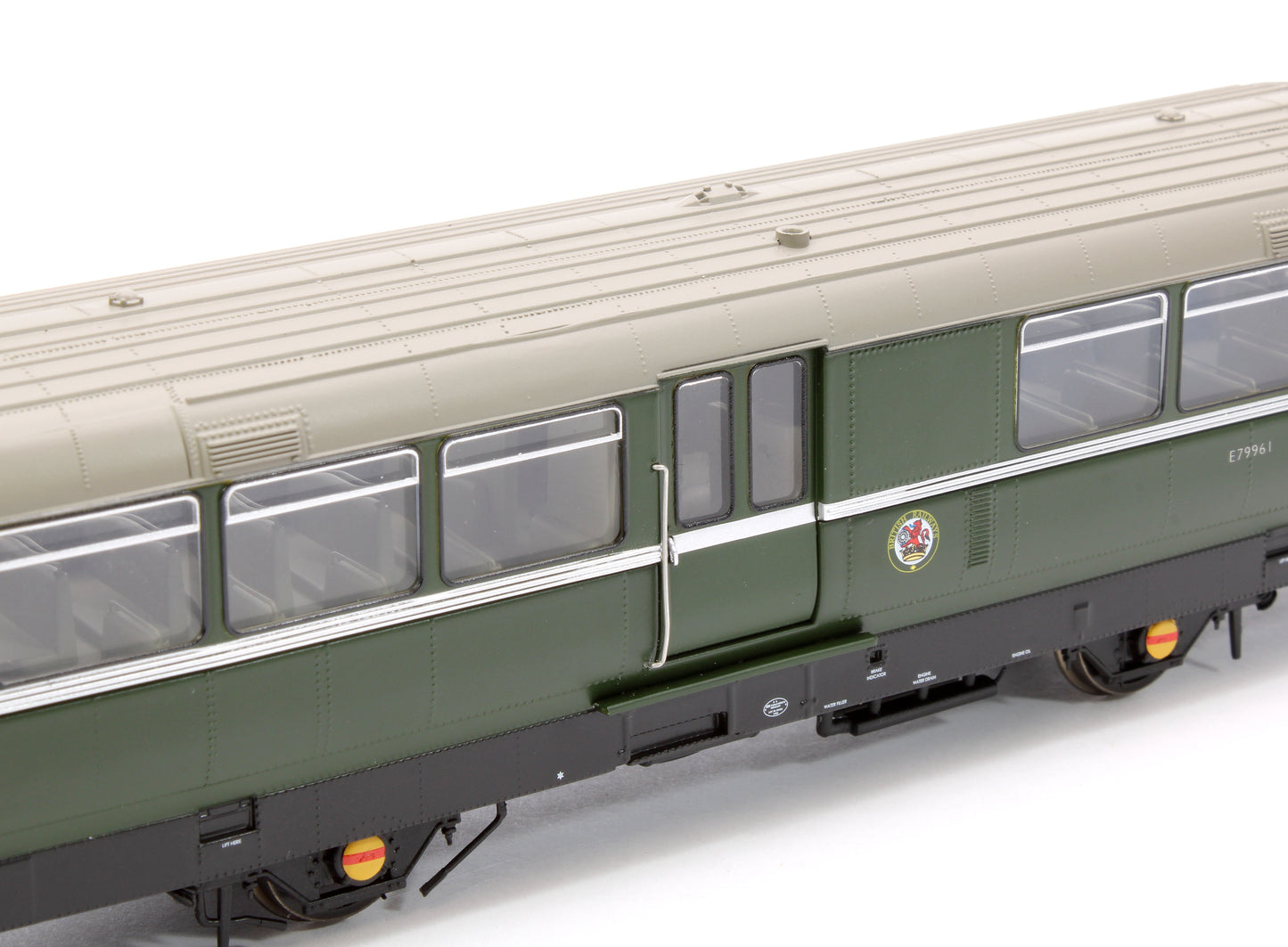 Waggon & Maschinenbau (W&M) Diesel Railbus BR Green E79961 (small yellow panel)