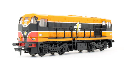 Pre-Owned Irish Class 141 'IE' Orange 146 Diesel Locomotive