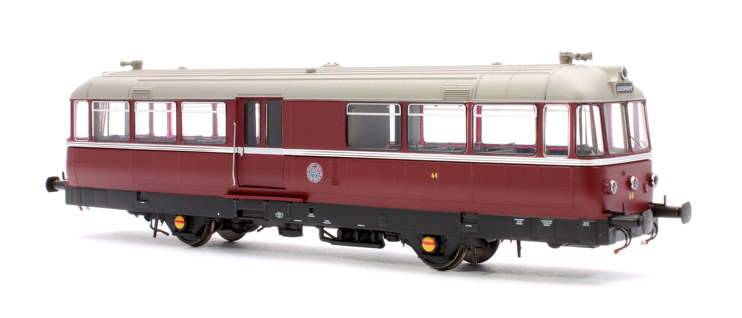Pre-Owned Waggon & Maschinenbau (W&M) Diesel Railbus Keighley & Worth Valley Rly red No.64