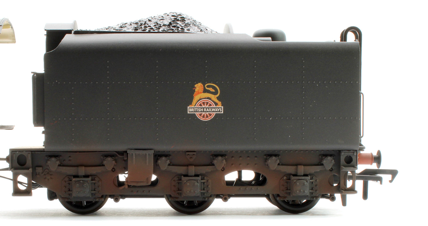 Pre-Owned 32-852ASF BR Standard 9F with BR1F Tender 92069 BR Black (Early Emblem) Weathered - DCC Sound