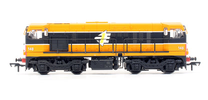 Pre-Owned Irish Class 141 'IE' Orange 146 Diesel Locomotive