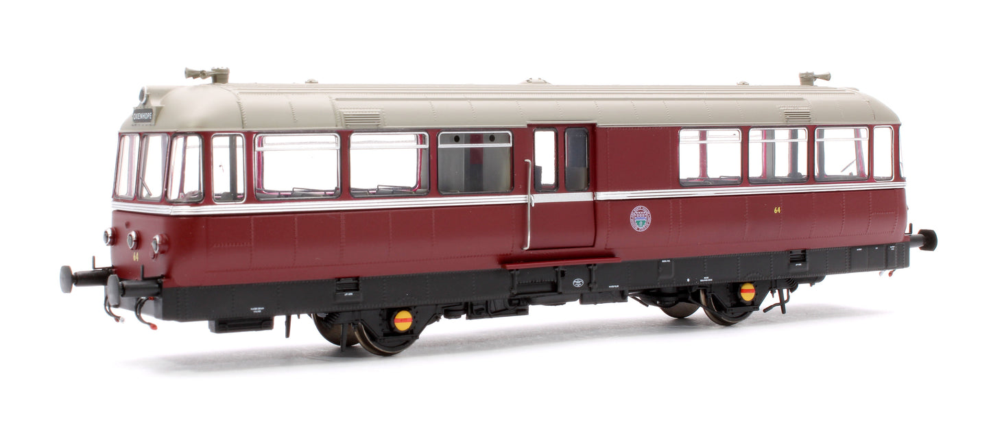 Pre-Owned Waggon & Maschinenbau (W&M) Diesel Railbus Keighley & Worth Valley Rly red No.64