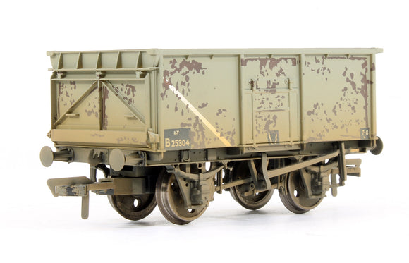 Pre-Owned 16t Mineral Wagon BR Grey - Weathered
