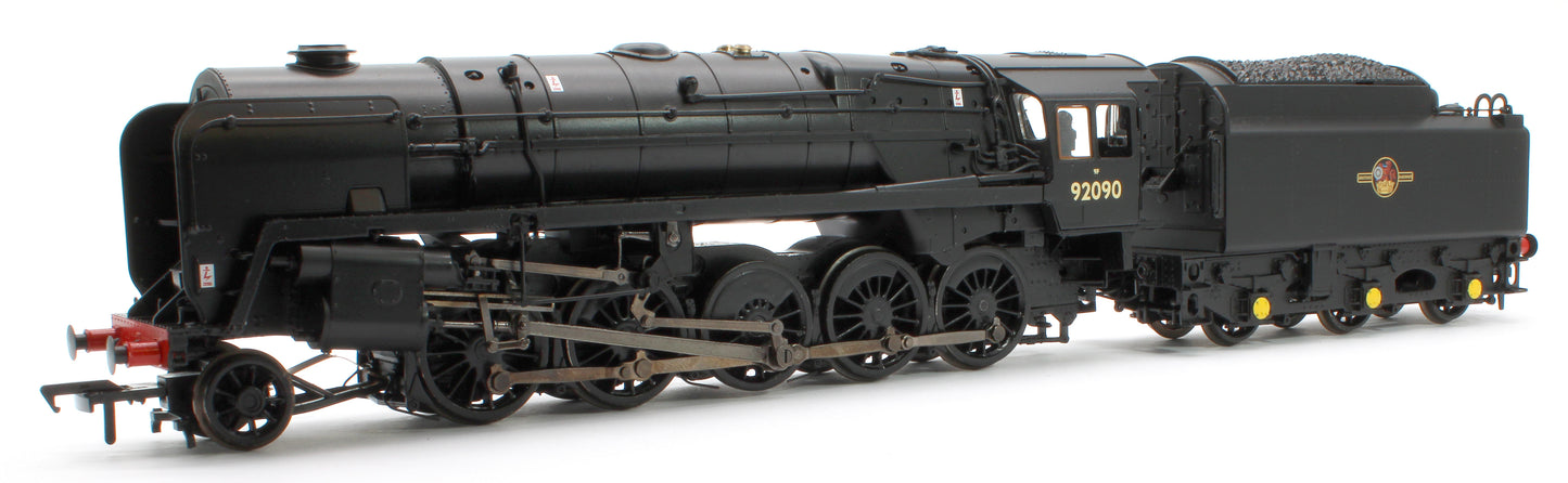 BR Standard 9F with BR1G Tender 92090 BR Black (Late Crest)