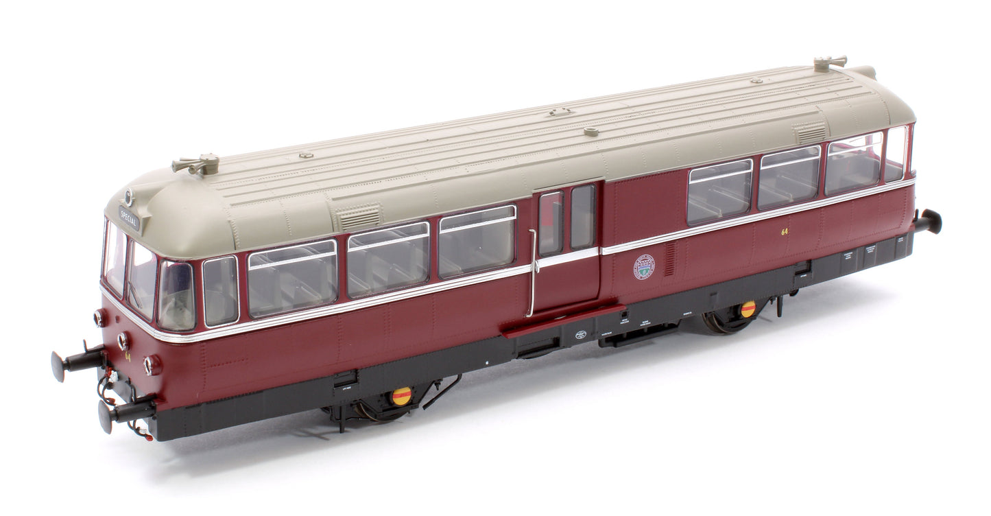 Pre-Owned Waggon & Maschinenbau (W&M) Diesel Railbus Keighley & Worth Valley Rly red No.64