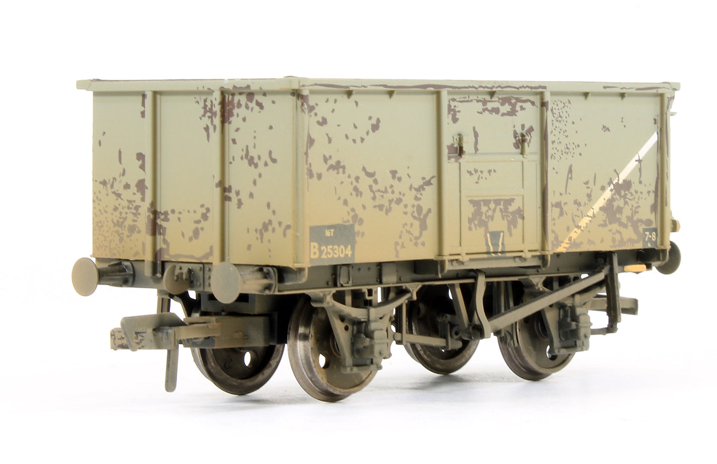 Pre-Owned 37-253B 16t Mineral Wagon BR Grey - Weathered 'B25304'