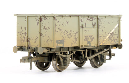 Pre-Owned 37-253B 16t Mineral Wagon BR Grey - Weathered 'B25304'