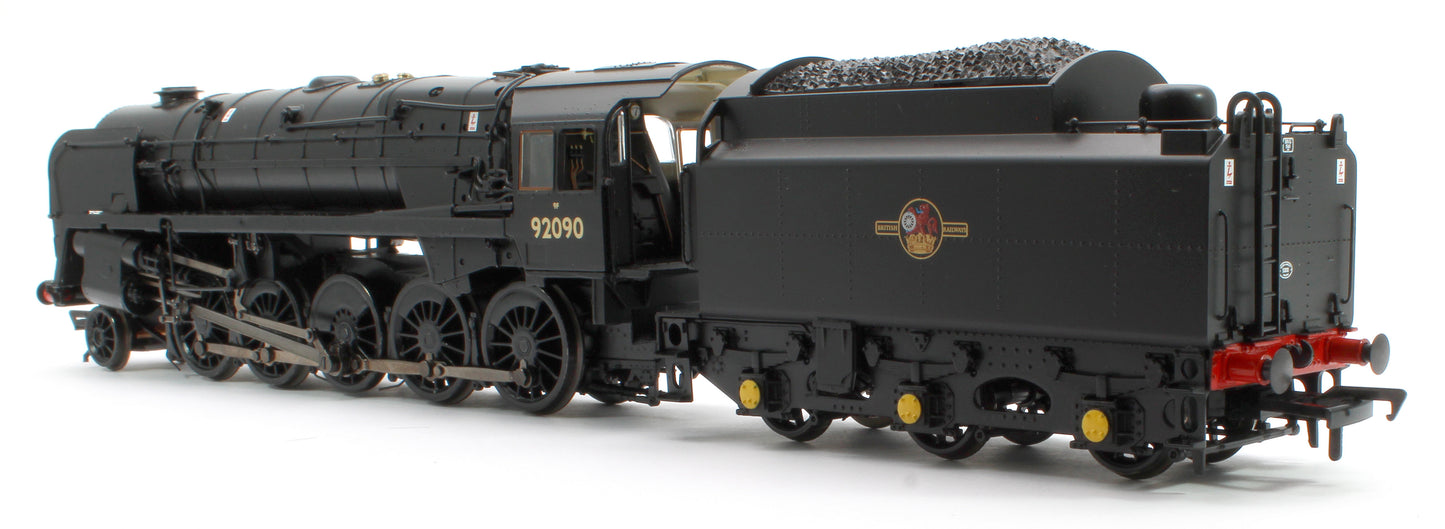 BR Standard 9F with BR1G Tender 92090 BR Black (Late Crest)