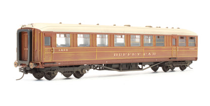 Pre-Owned LNER Grelsey Teak 61ft 6in Buffet Car '24080' - Custom Weathered