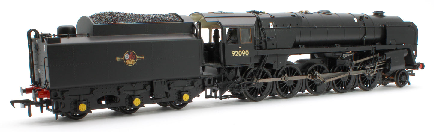 BR Standard 9F with BR1G Tender 92090 BR Black (Late Crest)