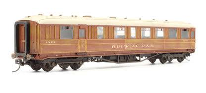 Pre-Owned LNER Grelsey Teak 61ft 6in Buffet Car '24080' - Custom Weathered