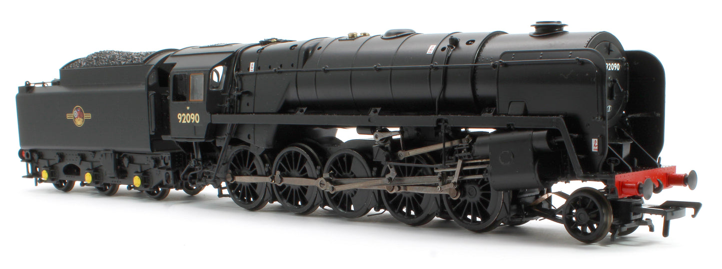 BR Standard 9F with BR1G Tender 92090 BR Black (Late Crest)