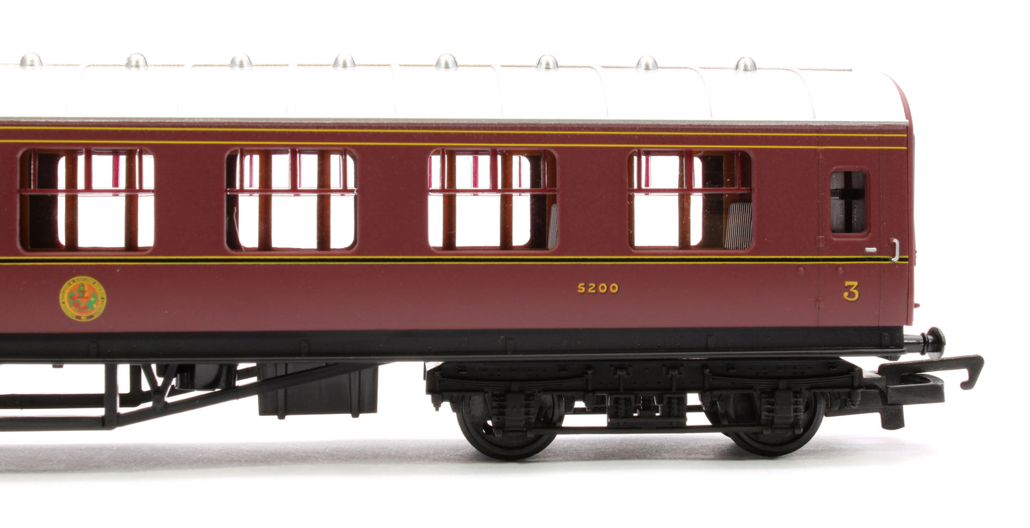 RailRoad Brake Third Coach LMS 5200