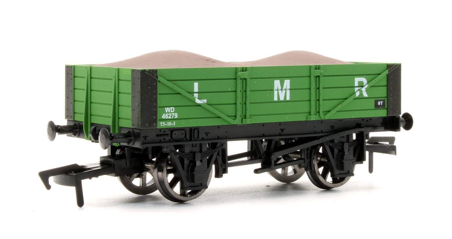 Pre-Owned Longmoor Military Railway 4 Plank Wagon with Load No.46279 - Limited Edition