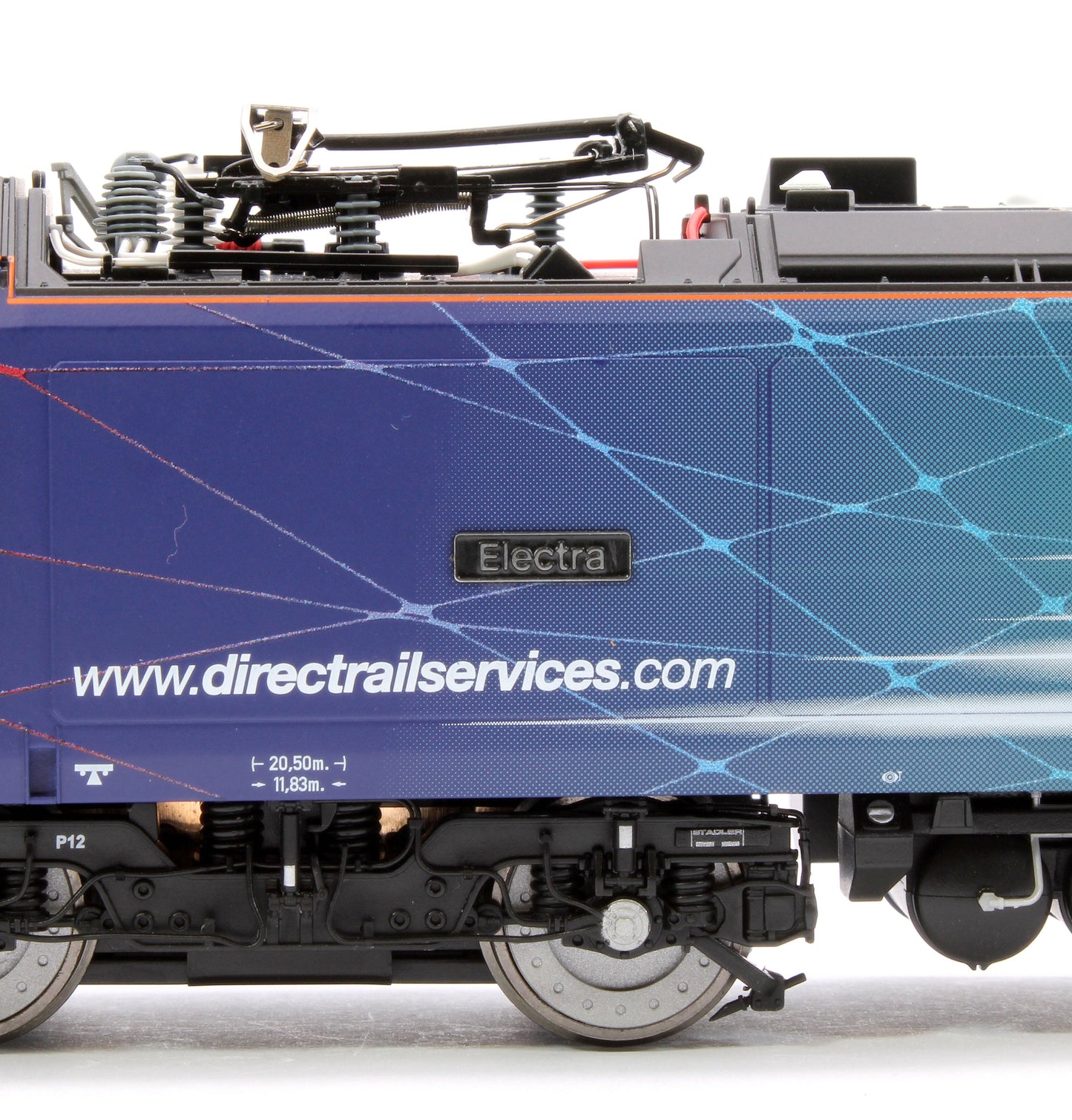 Pre-Owned 4D-088-003S Class 88 'Electra' 88007 DRS Electro-Diesel Locomotive (DCC Sound & Working Pantograph)