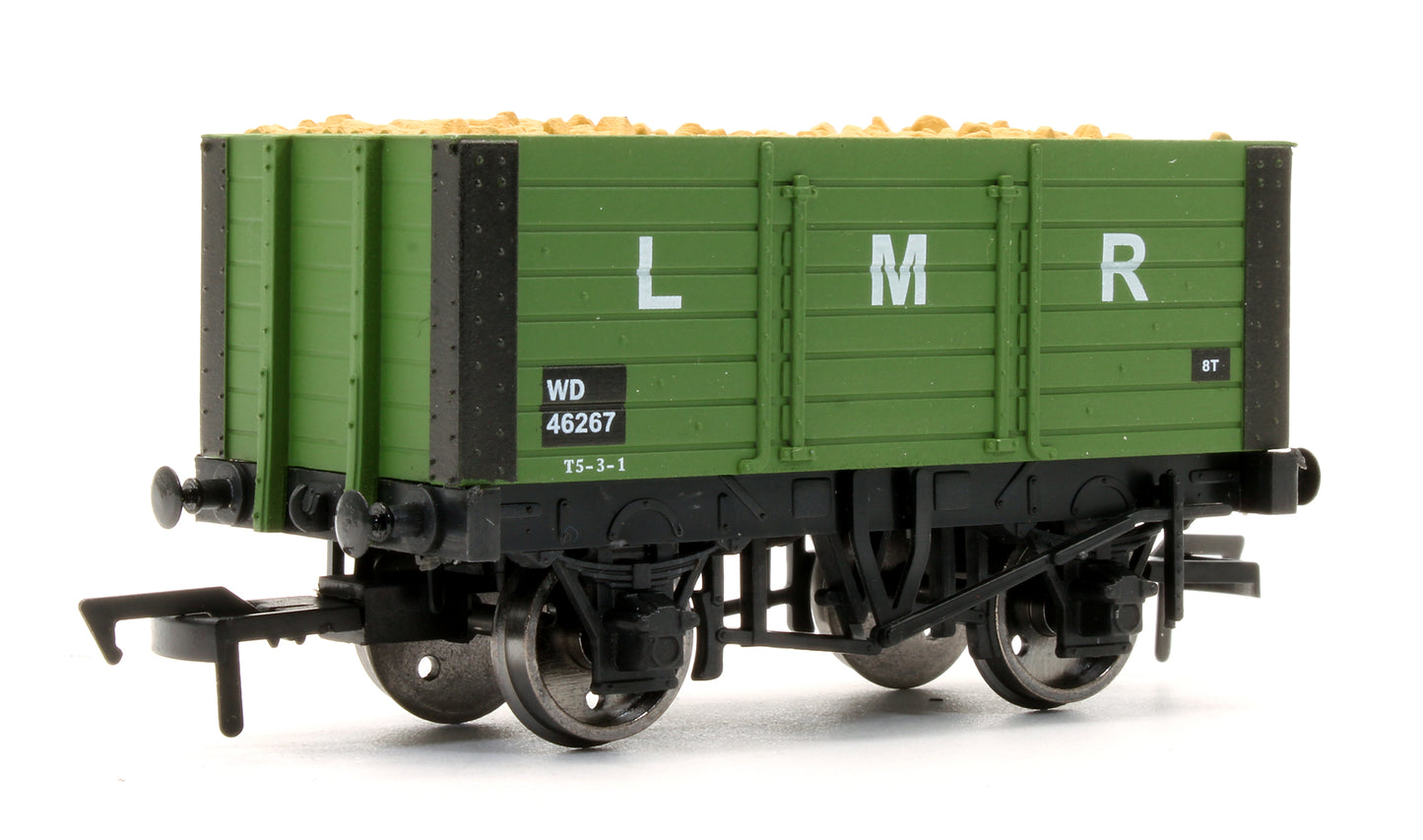 Pre-Owned Longmoor Military Railway 7 Plank Wagon with Load No.WD46267 - Limited Edition