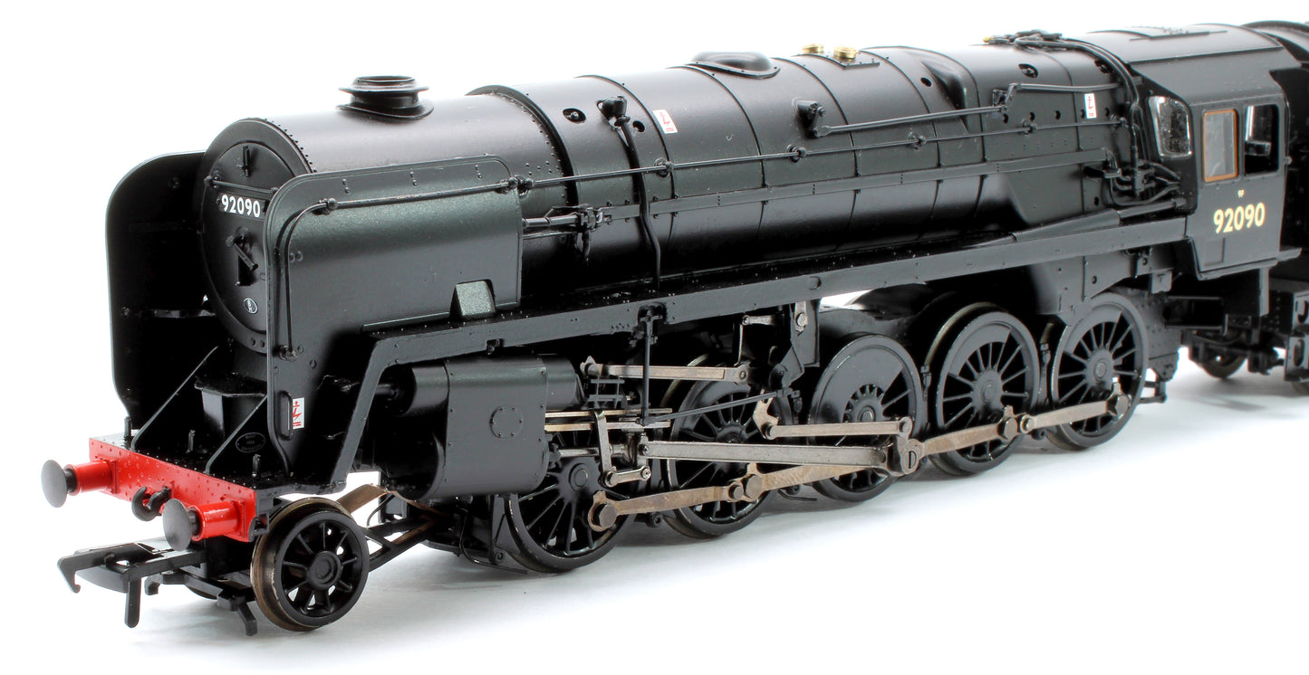 BR Standard 9F with BR1G Tender 92090 BR Black (Late Crest)