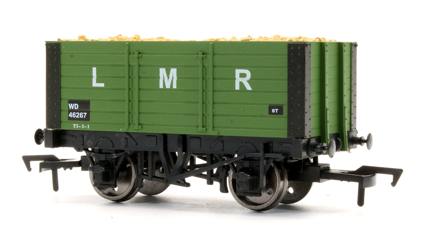 Pre-Owned Longmoor Military Railway 7 Plank Wagon with Load No.WD46267 - Limited Edition
