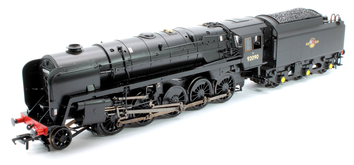 BR Standard 9F with BR1G Tender 92090 BR Black (Late Crest)