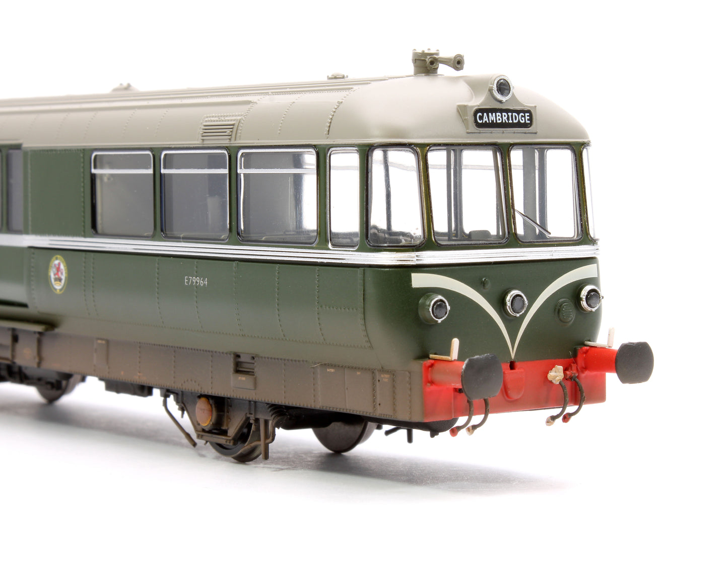 Waggon & Maschinenbau (W&M) Diesel Railbus BR Green E79964 (speed whiskers) - Weathered